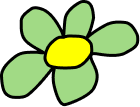 Green flower